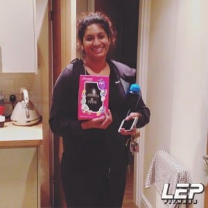 maneka - lep fitness member - fitness tribe - personal trainer in sheffield - personal trainer based in sheffield - fat loss - easter egg