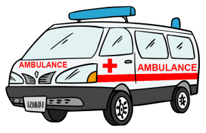 ambulance after leg day 