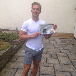sheffield personal trainer in the local paper - nickeh screetoni voted the best personal trainer in sheffield - nick is a fitness blogger and writer - sheffield-personal-training-business-lep-fitness-features-in-the-newspaper