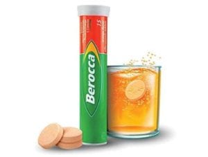 berocca - dissolvable vitamin tablet for energy 