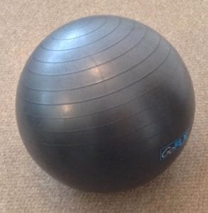 fitness ball in home gym - written by sheffield PT nickeh screetoni who is the owner of LEP Fitness in sheffield