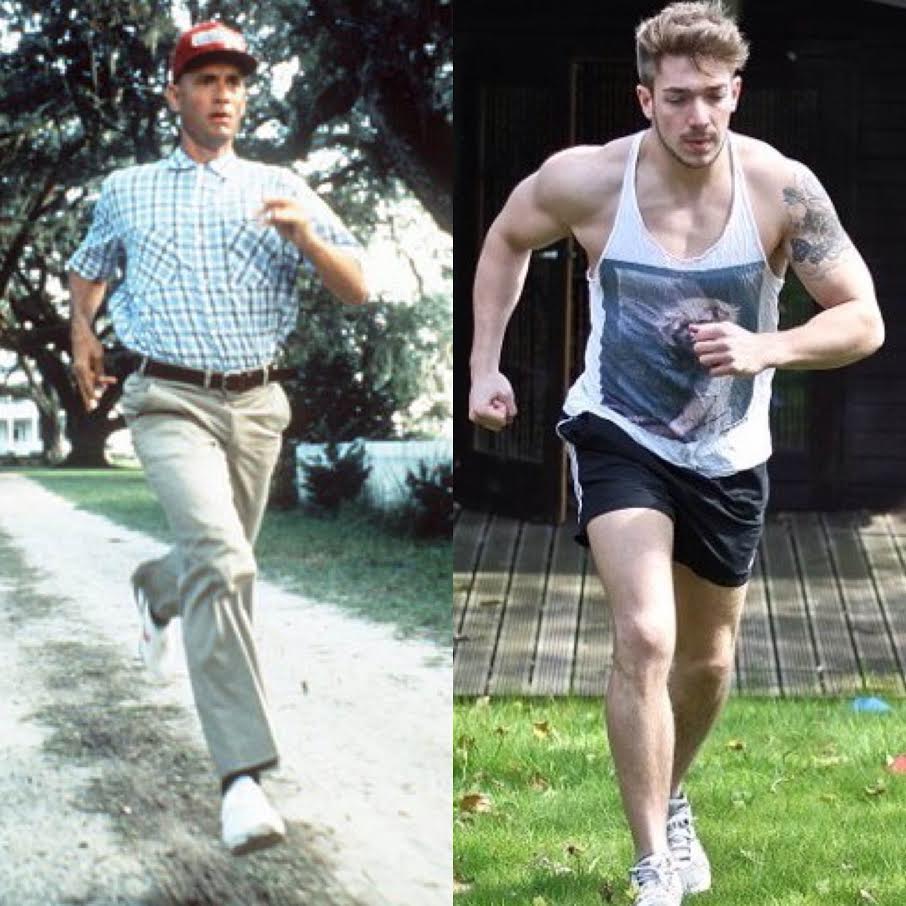 forrest gump run - Running Is Terrible For Your Knees! But I Just Frickin Love It! - LEP Fitness