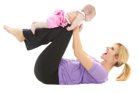 How to Exercise After You've Had a Baby...