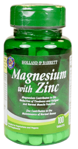 Take magnesium & zinc before bed