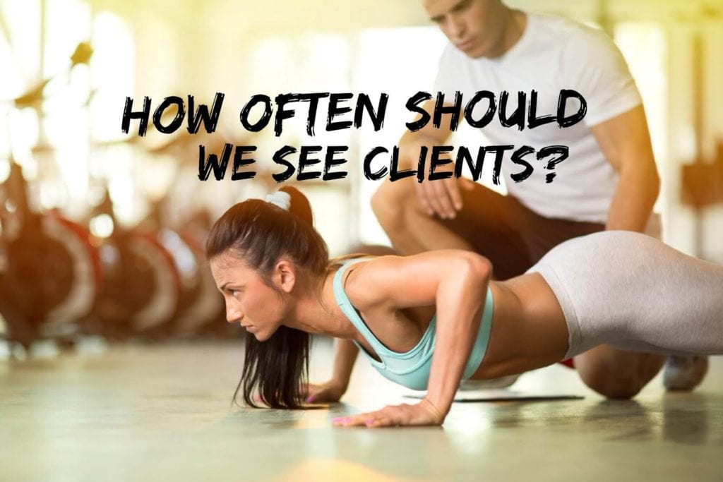 How Many Times Per Week Should Personal Trainers See Their Clients? 