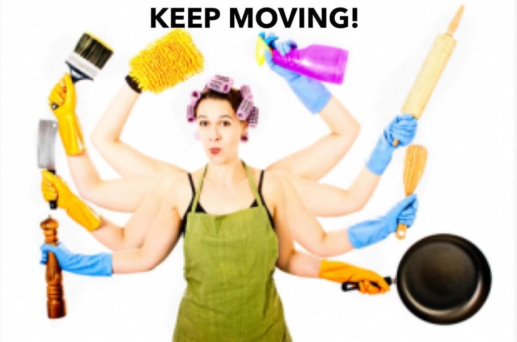 Do More Work Around The House to lose weight 
