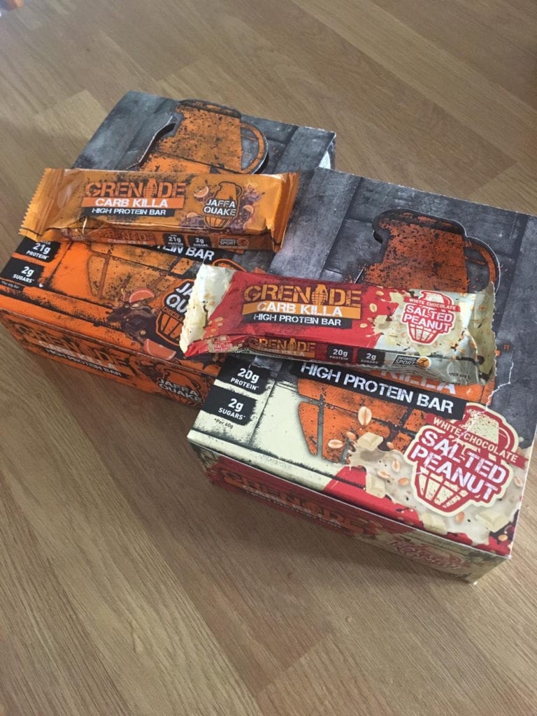 Review Of Grenade Carb Killa Bars |  LEP Fitness 