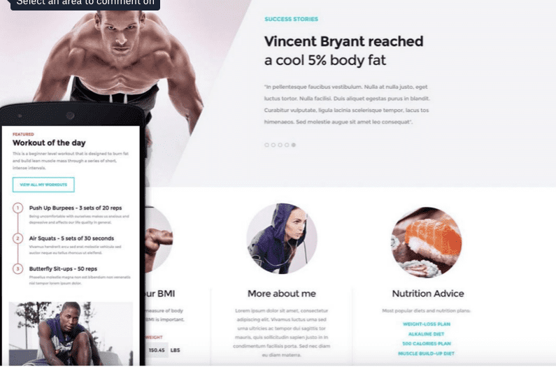 InShape - A Fitness theme for Gyms & Bloggers