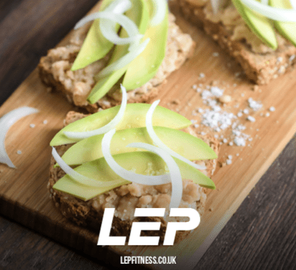 toast with Avocado and Refried Beans | Vegan meal plan 