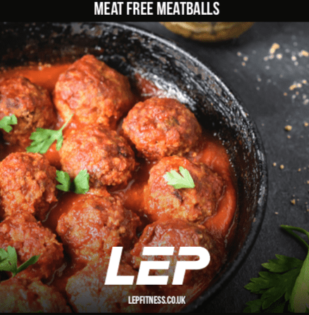 Meat Free Meatballs | vegan meal plan 