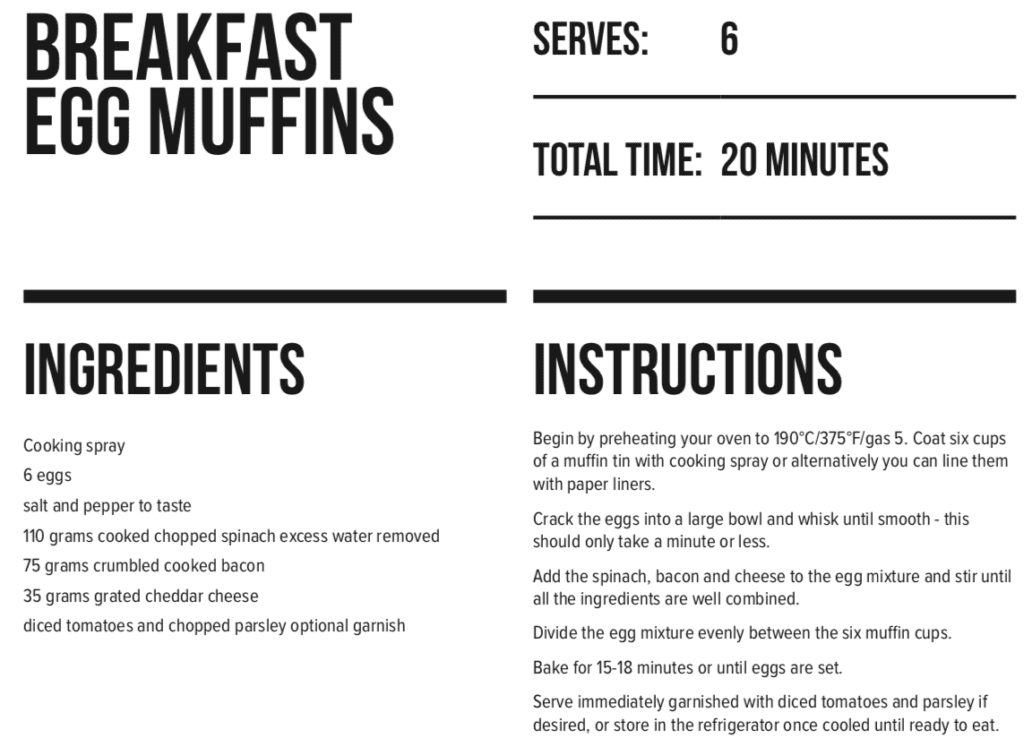 keto egg muffins