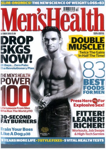 How To Build A Mens Health Cover Body | LEP Fitness 