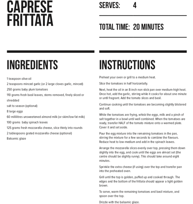 Keto Recipes with LEP Fitness egg dishes