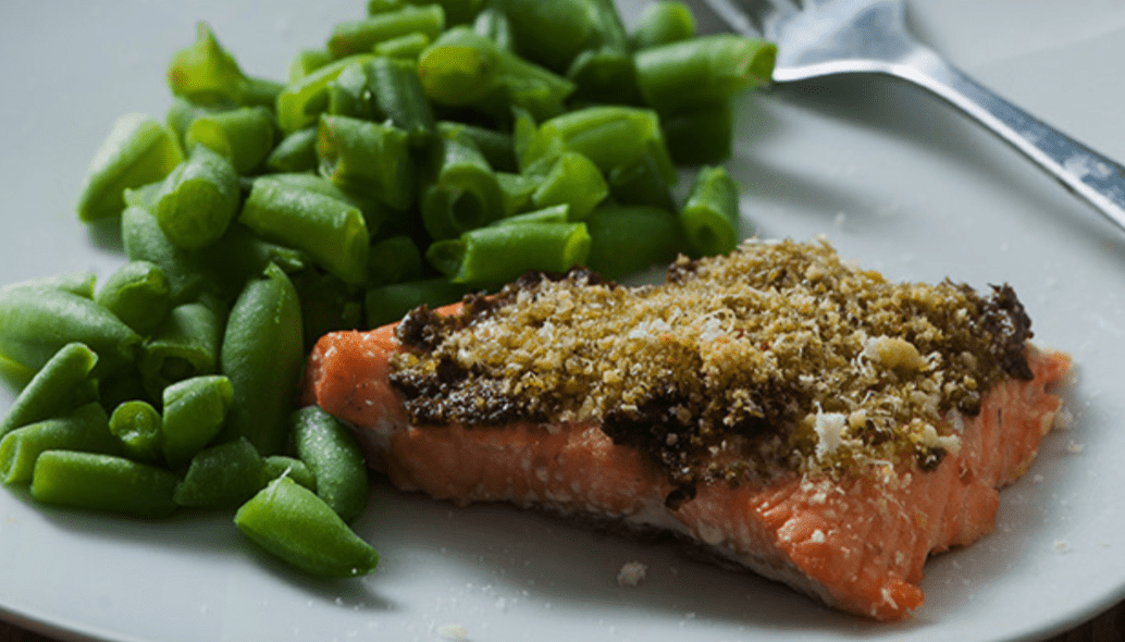 Keto Recipes with LEP Fitness - salmon with pesto - keto recipe 