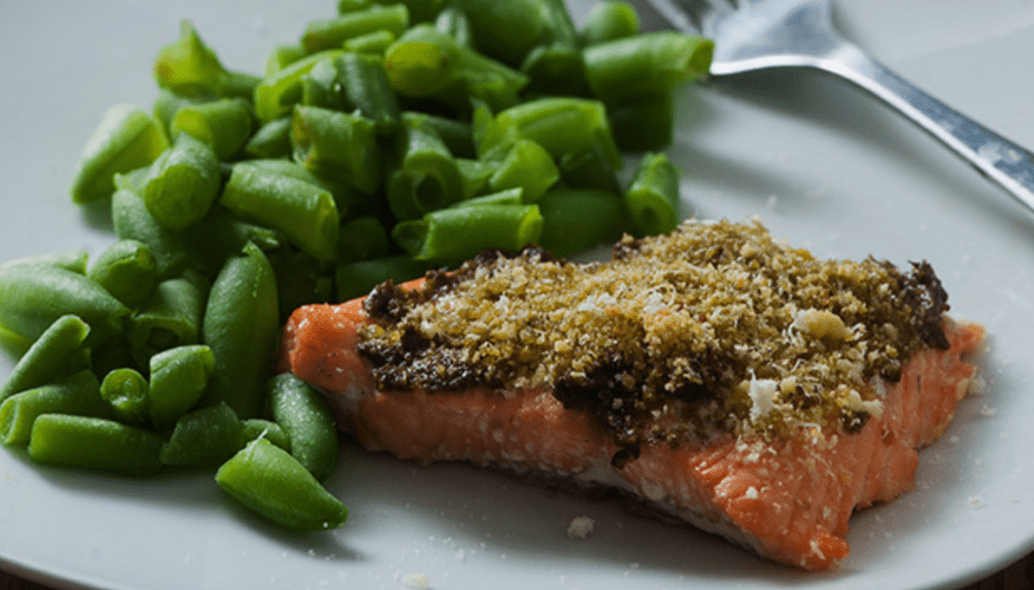 Keto Recipes with LEP Fitness - salmon with pesto - keto recipe