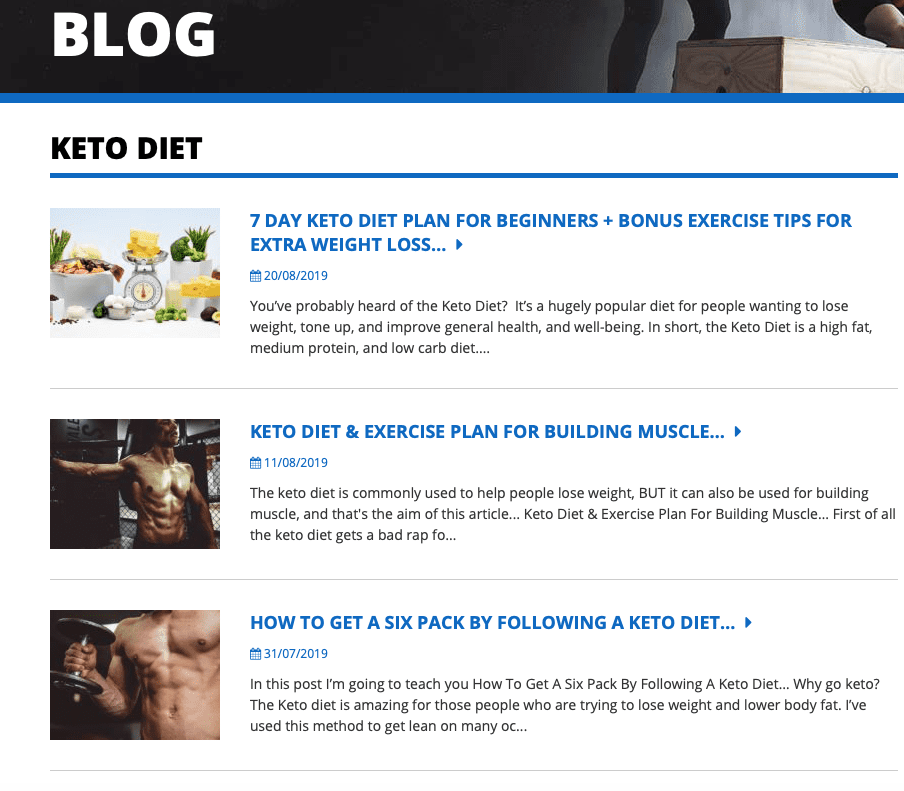 keto blog | LEP Fitness 
