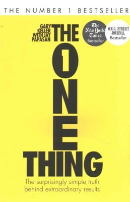 The One Thing - Gary Keller amazing book for personal trainers and their business 