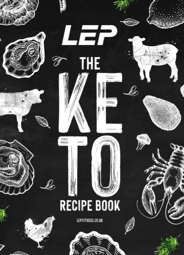 Keto recipe book by LEP Fitness